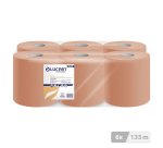 Bobine d'essuyage à dévidage central écologique Maxi chamois - Carton de 6