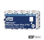 Bobine d'essuyage à dévidage central Tork Reflex™ M4 Maxi - Carton de 6