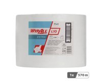 Bobine essuyage industriel Wypall L10 Extra 7141 - 570 m - blanche