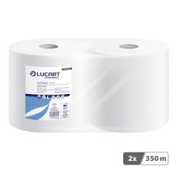 Bobine d'essuyage Lucart Strong 1000 - blanche