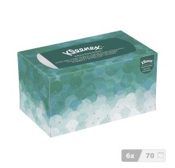 Papier essuie-mains pliage enchevêtré Kleenex - Boîte de 70