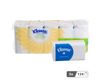 Papier essuie-mains pliage enchevêtré Kleenex Airflex Ultra – Blister de 620