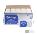 Papel secamanos plegado entrelazado Kleenex Airflex Ultra 6778 - Caja de 1860