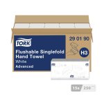 Essuie-mains pliage enchevêtré Tork H3 Advanced délitable- Carton de 3750