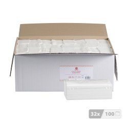 Essuie-mains Bruneau extra larges pliage enchevêtré - Colis de 3200