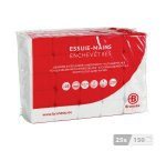 Essuie-mains Bruneau extra blanc pliage enchevêtré - Colis de 3750
