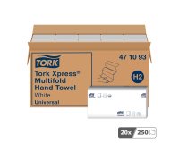 Essuie-mains enchevêtré Tork H2 - Carton de 5000
