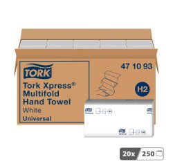 Essuie-mains enchevêtré Tork H2 - Carton de 5000
