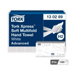 Papel secamanos en zigzag Tork Advanced H2 - Paquete de 3780