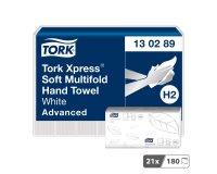 Essuie-mains ipliage enchevêtré Tork Advanced H2 - Colis de 3780