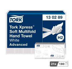 Essuie-mains ipliage enchevêtré Tork Advanced H2 - Colis de 3780