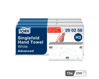 Essuie-mains pliage enchevêtré Tork H3 Advanced - Colis de 1250