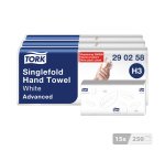Essuie-mains pliage enchevêtré Tork H3 Advanced - Colis de 1250