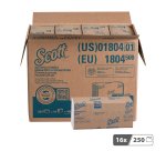 Papier essuie-mains pliage enchevêtré Scott Professional 1804 – Carton de 4000