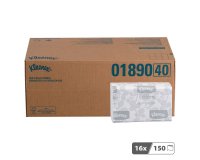 Papier essuie-mains pliage enchevêtré Kleenex Airflex 1890 - Carton de 2400