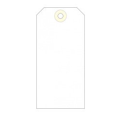 Etiquetas con arandela Apli 120 x 57 mm - Caja de 1000 unidades