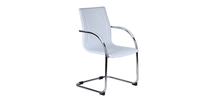 Sedia visitatore gambe a slitta Fixcro