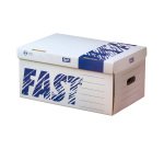 Caisse archives Carton Fast - Blanche - Lot de 5