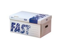 Archiefdoos Karton Fast - Wit - Set van 5