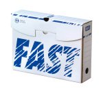 Archiefdoos Fast Karton – Rug 8 cm – Wit – A4-formaat