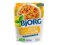 Recette créole Riz cuisiné Veggie Bio Bjorg - Sachet de 250 g