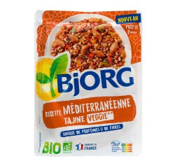 Recette méditerranéenne Tagine Veggie Bio Bjorg - Sachet de 220 g