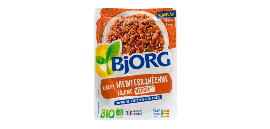 Recette méditerranéenne Tagine Veggie Bio Bjorg - Sachet de 220 g