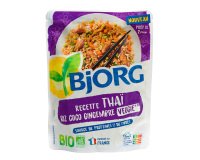Recette thaï Riz coco gingembre Veggie Bio Bjorg - Sachet de 220 g
