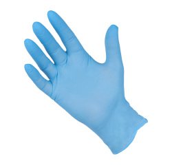 Guantes Supreme nitrilo azul sin polvo 3,5g. caja 100