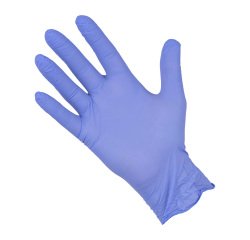 Guantes Supreme nitrilo violeta sin polvo 3,5g. caja 100
