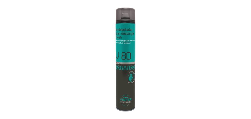Ambientador gran descraga Fresh V80 - spray 750 ml