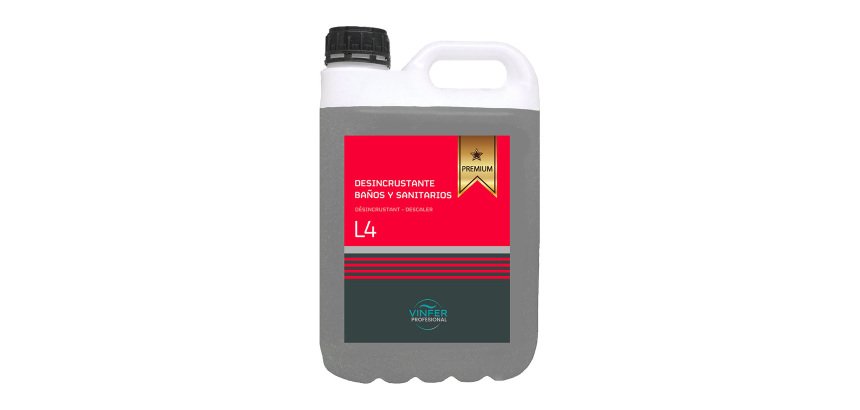 Desincrustante de baños L4 Vinfer - garrafa de 5L