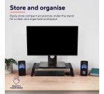 Trust Monta Glass Monitor Stand Nero - 25271