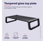 Trust Monta Glass Monitor Stand Nero - 25271