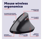 Trust TM-270 Ergonomic Wireless Mouse - 25371