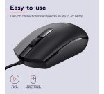 Trust TM-101 Mouse Eco Black USB - 25295