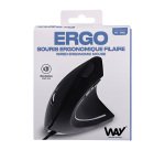 Ratón con cable ergonómico vertical TnB Way