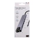 Hub 8 en 1 USB C 3.0 iClick TnB (usb-A/C, HDMI, RJ45, SD y MicroSD)
