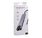 Hub 8 en 1 USB C 3.0 iClick TnB (usb-A/C, HDMI, RJ45, SD y MicroSD)