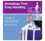 Papier toilette triple épaisseur Tork Extra Soft T4 - 56 rouleaux de 155 feuilles