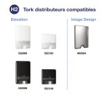 Essuie-mains pliés Tork H2 compressés Tork Xpress Advanced - Sachet de 2400