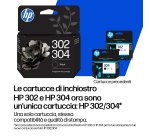 Cartuccia di inchiostro nero originale 302/304, Resa standard, Nero, 1 pz, 120 pagine, Confezione singola