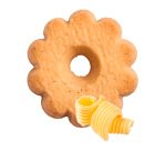 Biscotti Canestrelli Loison confezionati singolarmente - in scatola dispenser da 1,25Kg