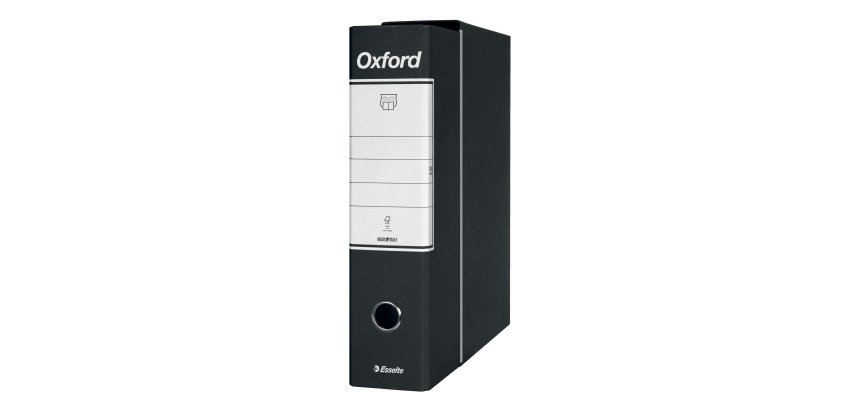 Registratore cartone Esselte Oxford protocollo dorso 8 cm