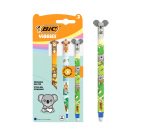 Bic Vibbies Retractable Erasable Roller Pen 1 mm Tip - Medium Writing - Pack of 3