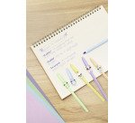Stylo bille Bic Cristal Vibbies - Pochette de 15 couleurs assorties pastel