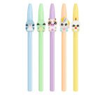 Stylo bille Bic Cristal Vibbies - Pochette de 15 couleurs assorties pastel