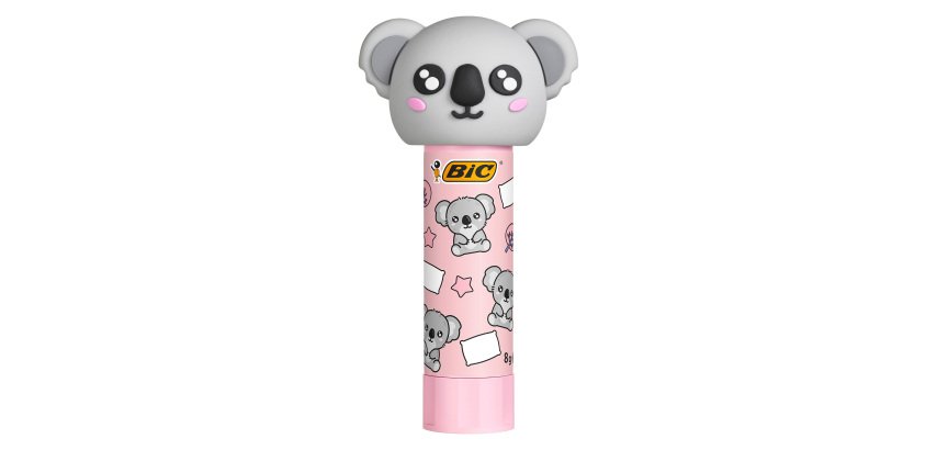 BIC Vibbies Permanent Glue Stick 8 g Assorted Random - Pack of 2