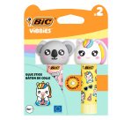 Colle bâton BIC Vibbies permanente 8 g assorti aléatoire - Lot de 2