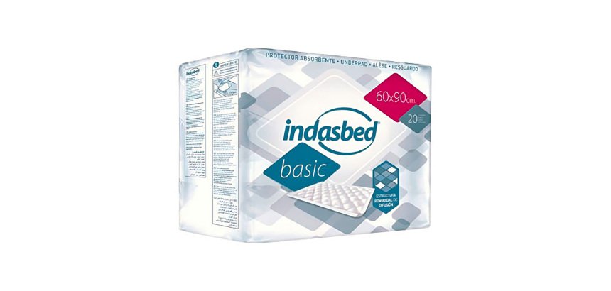 Protector de cama Indasbed Basic 60 x 90 cm - paquete de 20